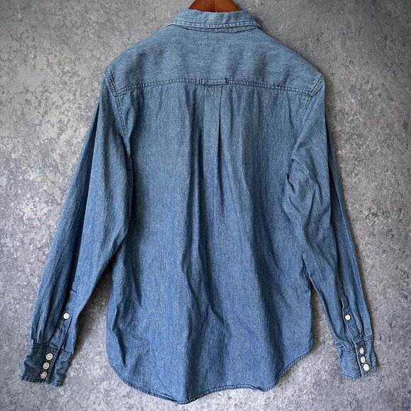 Denim Shirt, Men's XL - Picture 2 of 3